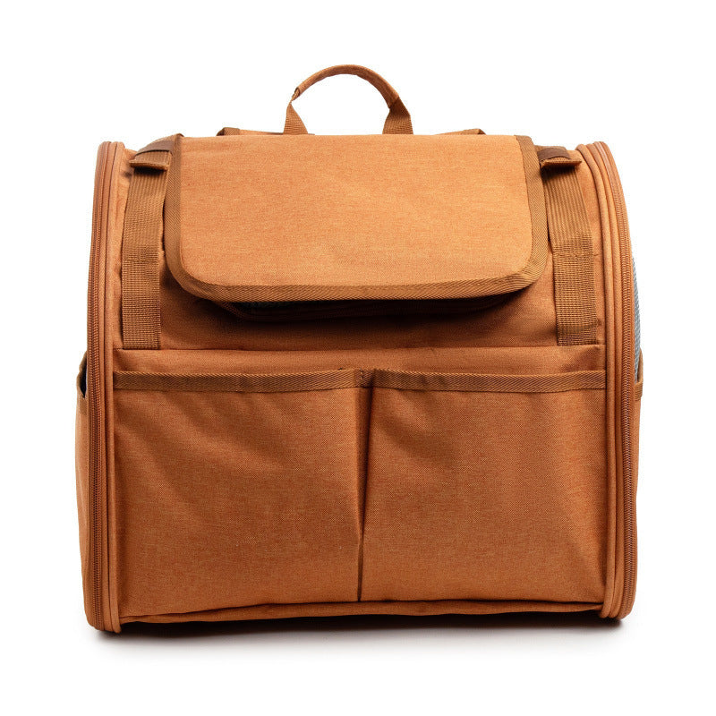 Expandable Cat Backpack with Space Capsule Window