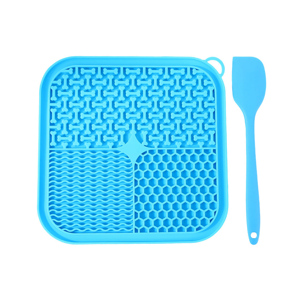 Silicone Slow Feeder & Licking Mat for Dogs & Cats