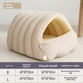 Washable Enclosed Cat Bed - All-Season Comfort