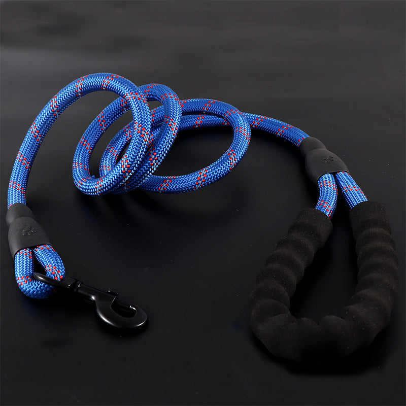 Reflective Nylon Dog Leash - Night-Safe & Comfortable