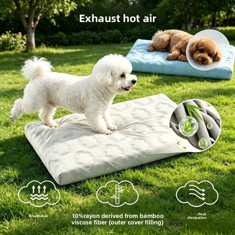 Dog Cooling Mat & Pet Bed - Summer Gel Pad