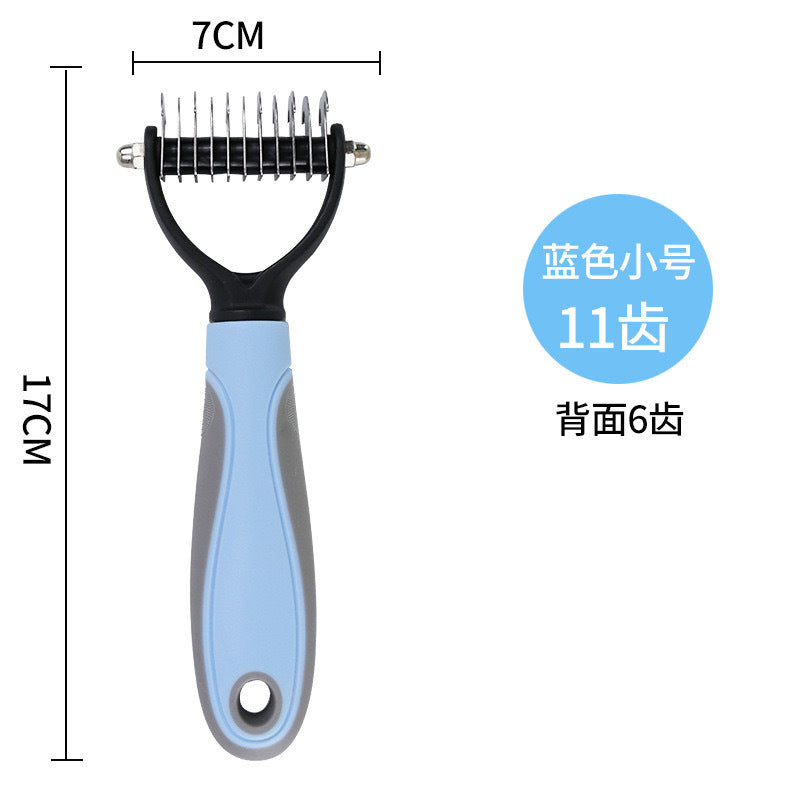 Double-Sided Pet De-Shedding & Massage Comb