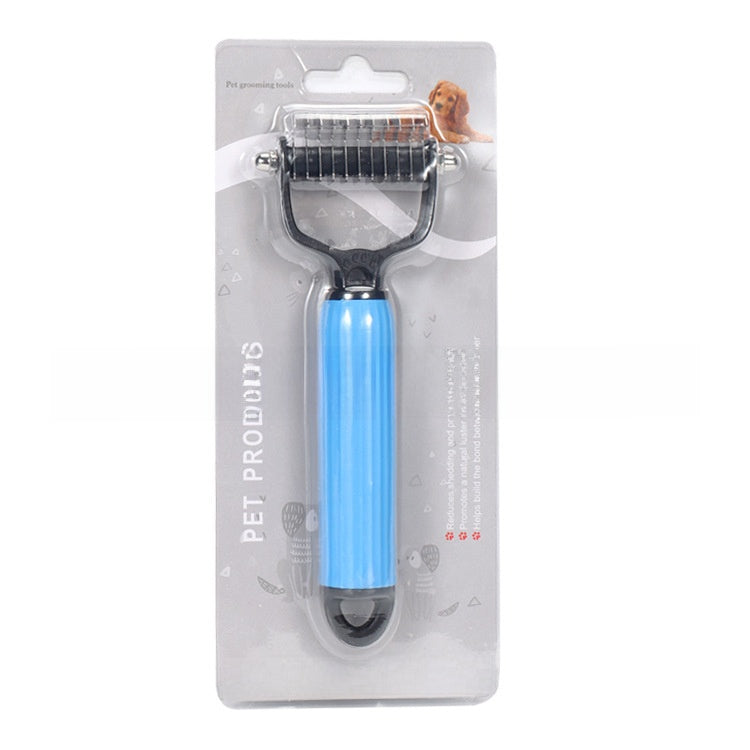 Double-Sided Pet De-Shedding & Massage Comb