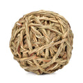 Hand-Woven Timothy Grass Chew Ball for Small Pets