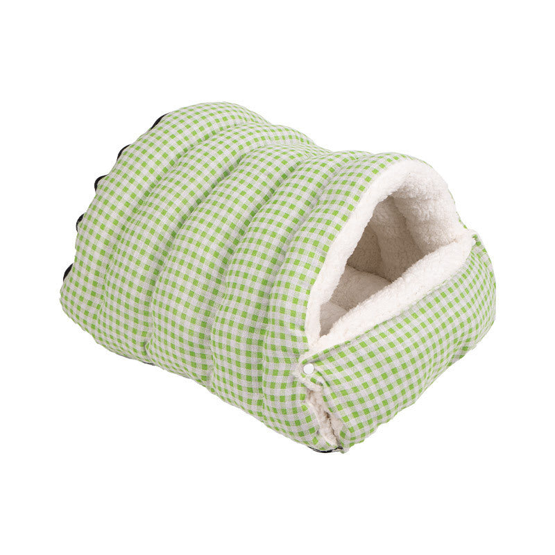 Washable Enclosed Cat Bed - All-Season Comfort