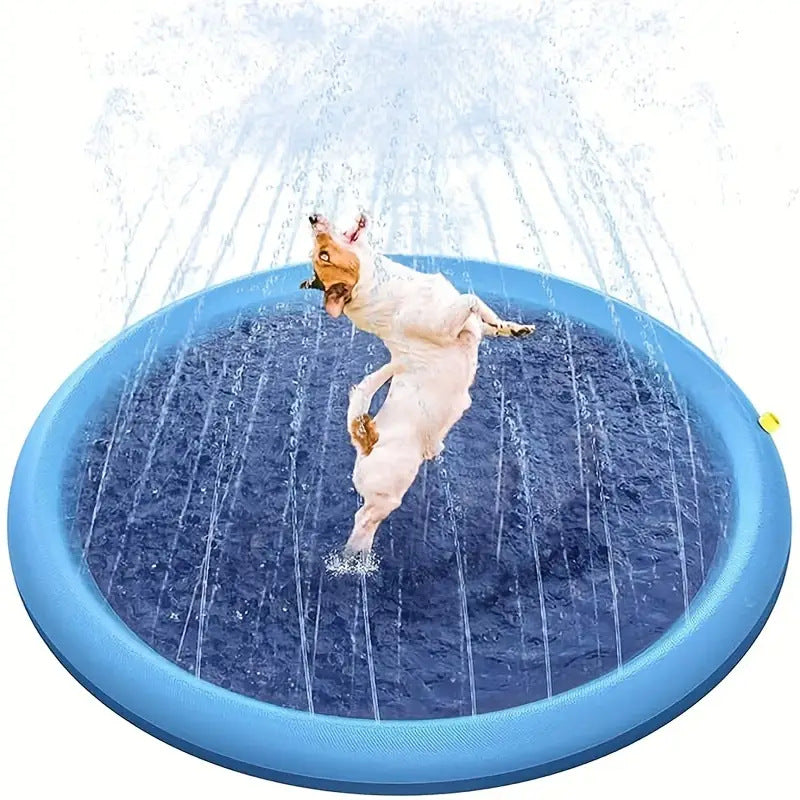 Water Spray Play Mat for Pets & Kids