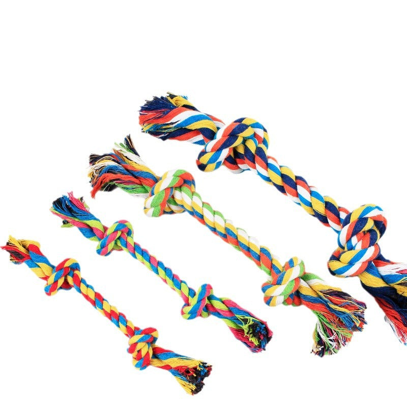 Cotton Rope Chew Toy for Dogs - Teething & Interactive Play