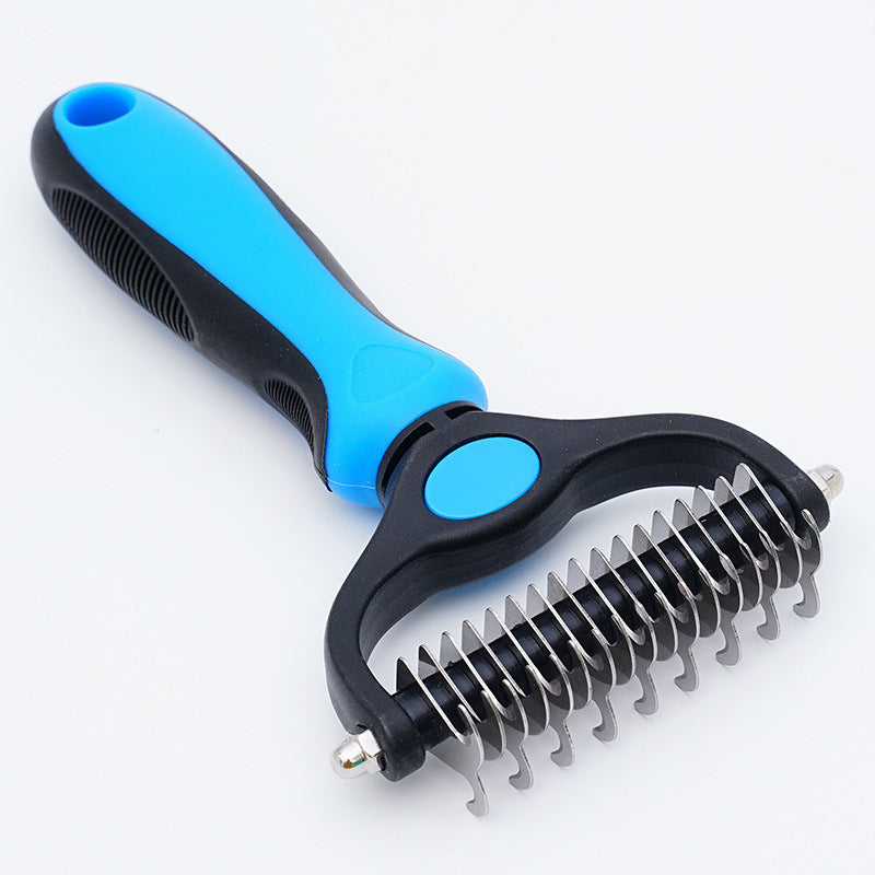 Double-Sided Pet De-Shedding & Massage Comb