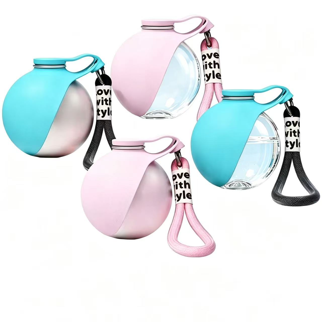 Portable Stainless Steel Pet Water Bottle