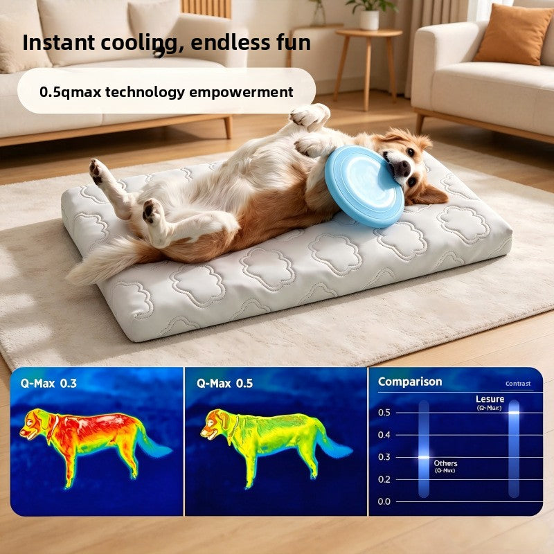 Dog Cooling Mat & Pet Bed - Summer Gel Pad