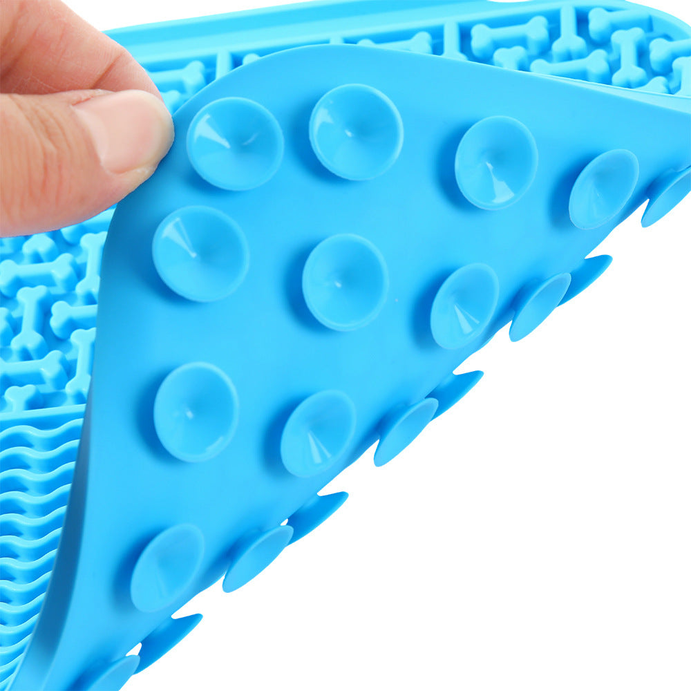 Silicone Slow Feeder & Licking Mat for Dogs & Cats