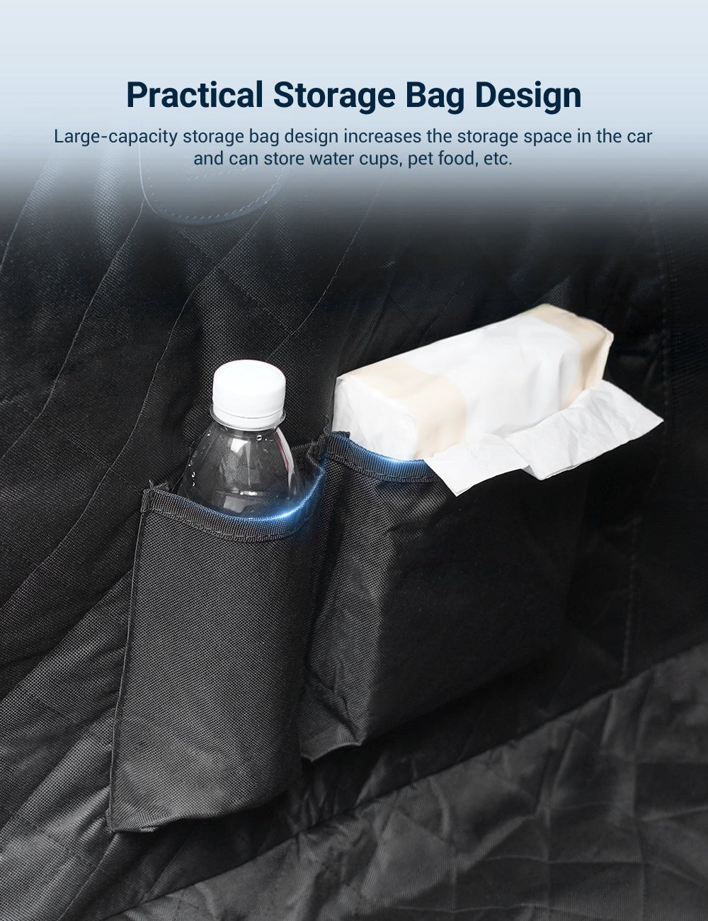 Waterproof Dog Seat Cover for Tesla Model 3, Y, S, X & Cybertruck