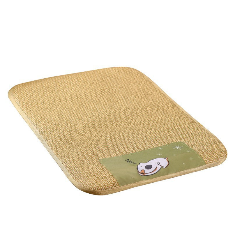 Pet Cooling Mat - Rattan Weave for Dogs & Cats